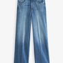 Paige Sasha distressed wide-leg jeans size 24 UK8 Image 5