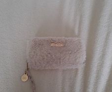 fluffy river island purse