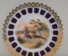 Vintage Decorative Wall Plate Pheasant Scene