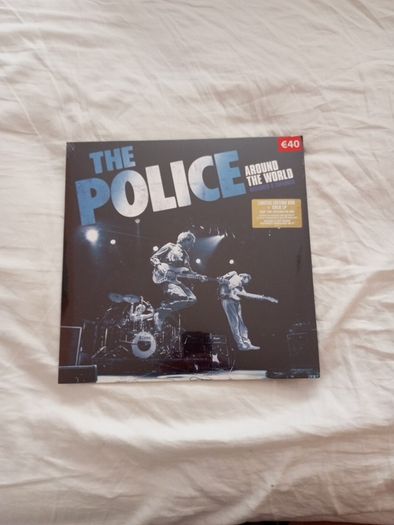 Lp The Police Round The World Limited Edition Dvd Plus Gold Lp First Time Available On Dvd Brand New