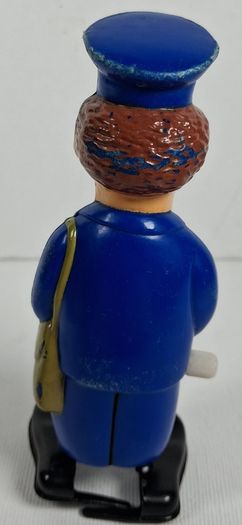Vintage 1980s post man pat wind up toy