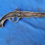 Vintage solid brass wall hanging pistol Image 7