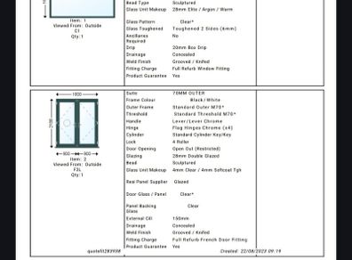 Windows and doors for sale