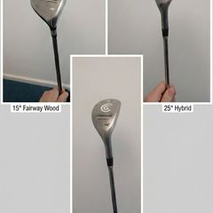 Cleveland Golf 3 wood and Hybrid Set