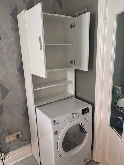 cabinet for over dryer