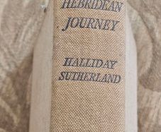 Hebridean Journey.  By Hallidy Sutherland. 1940 Hardback In Good Condition.  See Photos For Same.
