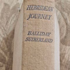 Hebridean Journey.  By Hallidy Sutherland. 1940 Hardback In Good Condition.  See Photos For Same.