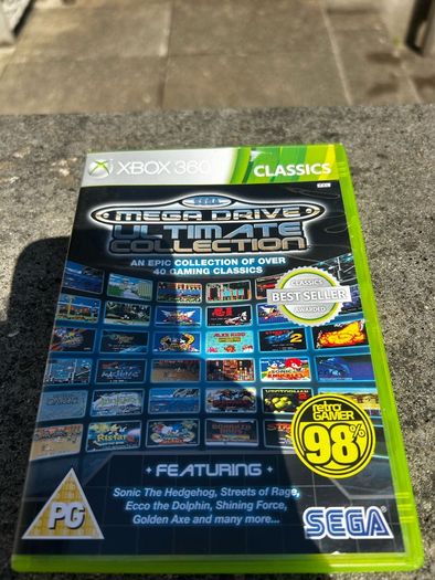 Xbox 360 saga mega drive ultimate collection