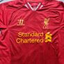 jersey shirt football LFC Liverpool Standard Chartered Warrior Longsleeve Coutinho size M medium Image 3