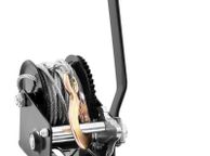 main image for ad Hand Winch, 800 lbs Pulling Capacity, Boat Trailer Winch Heavy Duty Rope Crank with 33 ft Steel Wire Cable and Two-Way Ratchet, Manual Operated Hand Crank Winch for Trailer, Boat or ATV Towing