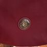 Kipling Arto Burgundy- Maroon Shoulder - Crossbody Bag with metallic monkey / keyring Image 4