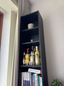IKEA Billy Bookcase - Black Oak Effect