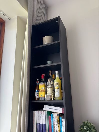 IKEA Billy Bookcase - Black Oak Effect