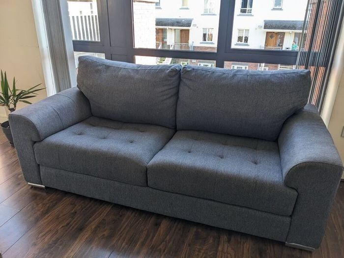 3 seater sofa - grey