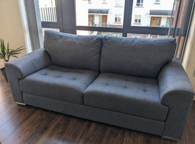 3 seater sofa - grey
