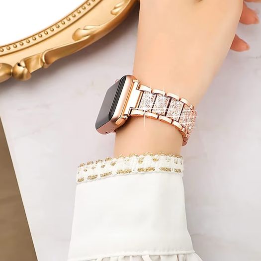 Brand New Stainless Steel Crystal Bracelet Compatible with Ice Smart -