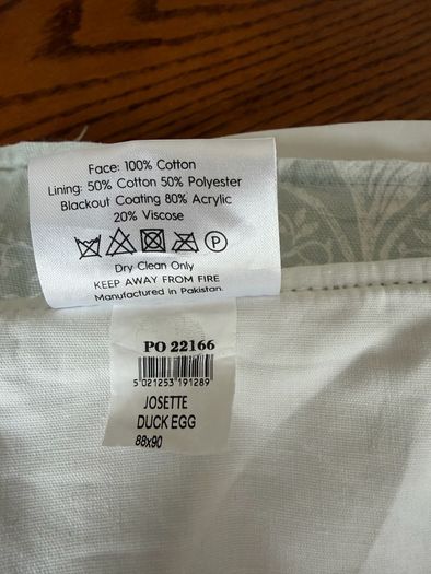 laura ashley josetta duck egg curtains