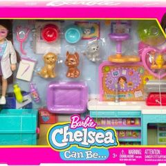 New: Barbie Chelsea Pet Vet Playset