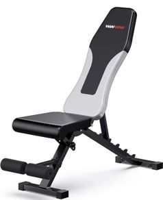Adjustable Weight Bench Foldable Home Exercise Gym Workout Bench Incline Decline Flat Bench Press for Full Body Workout (FREE POSTAGE)