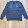 Official Umbro Republic of Ireland FAI Sweatshirt Jersey Top Navy M Image 2