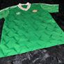REPUBLIC OF IRELAND adidas home football jersey shirt 1990 - 1992 original NO SPONSOR World Cup Italia 90 Image 3