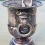 VINERS OF SHEFFIELD England Silver Plated Mini Vase/ Urn Image 2