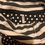 HAILYS polka dot high neck sweatshirt with wooden buttons (navy and white) size l Image 6