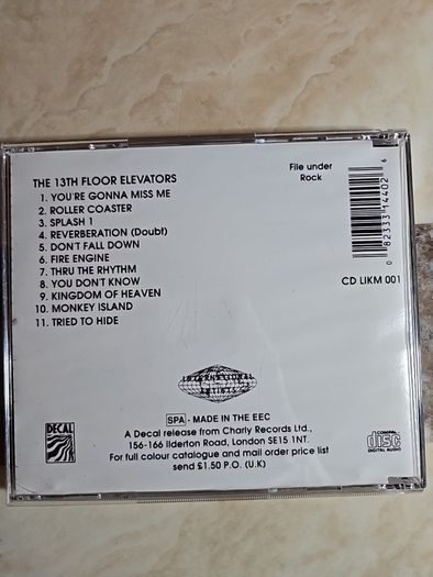 13th Floor Elevators CD  - The Psychedelic Sounds Of...