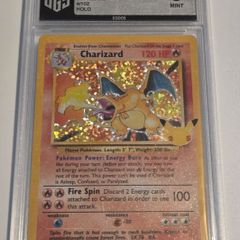 Charizard CGS 9 4/102 Pokemon 25th Celebrations Classic Collection Holo 2021