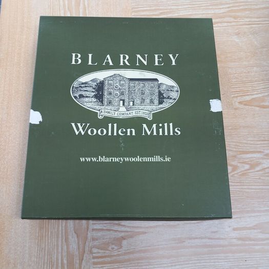 Blarney Woollen Mills Wicklow Weave Runner Sage Green