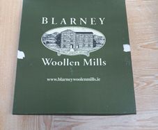 Blarney Woollen Mills Wicklow Weave Runner Sage Green