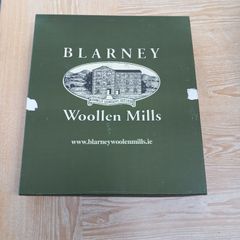 Blarney Woollen Mills Wicklow Weave Runner Sage Green