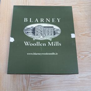 Blarney Woollen Mills Wicklow Weave Runner Sage Green