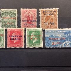 stamps  British Penrhyn