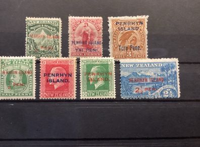 stamps  British Penrhyn