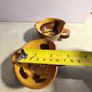 Set of 2 Brawn Marble small Sauce Boat TERRYBAUN POTTERY Co. mayo Ireland. Image 2