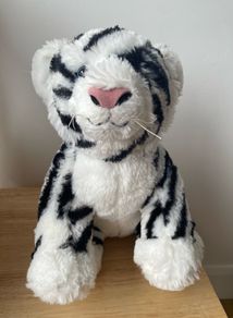 Build-a-Bear Siberian White Tiger Teddy