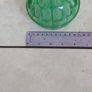 Antique green glass flower frog Image 4