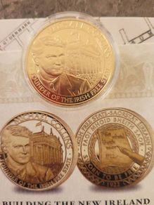 Michael Collins Gold Coin