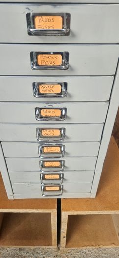 15 drawer metal drawers