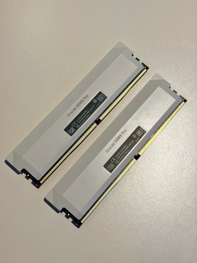 RAM DDR5 32GB (2x16) Crucial Pro White