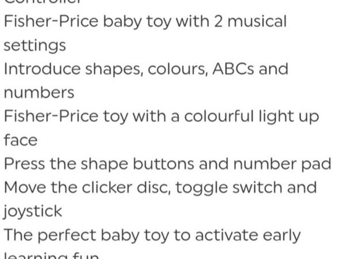 Fisher price Game Controller (97)