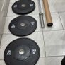 brand new olympic bumper weight set B Image 3
