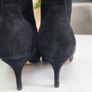 Shoe The Bear (Denmark) Black suede leather ankle boots Sz 41 (Fit 7.5 - 8 UK) - Rrp 179 (New) Image 3