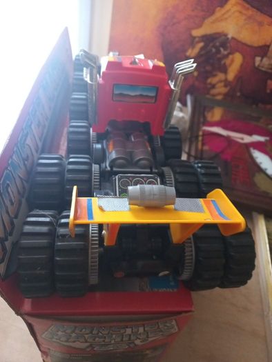 Vintage 80s Monster Machine 16-16 Tomy works great with box