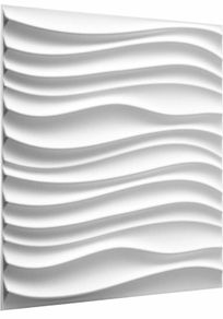 Eco Friendly 3D Wall Panels / 3D Decorative Wall Tiles 50x50 cm - 12 Panels