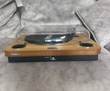 Aiwa Record Player - Gbtur-120wd - Black - Wood - 33, 45, 78 Rpm - 2.1+ Edr - 10 M - 10 W - 100 - 20000 Hz (gbtur-120wdmkii)