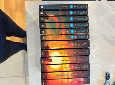 Warriors books.  Series 2 and 3.  As new.
