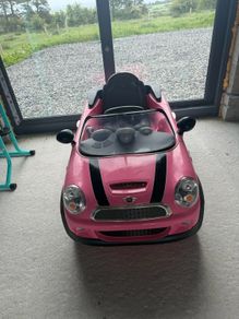 Pink Electric Mini Car for Kids