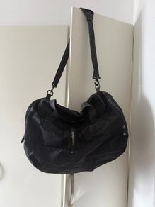 Samsonite Black Duffel Bag - Travel Holdall with Shoulder Strap